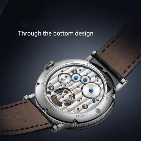 2022 New Seagull Brand Watch Multifunctional Tourbillon Business Men s Mechanical Wristwatch Heritage Series 818 11 4