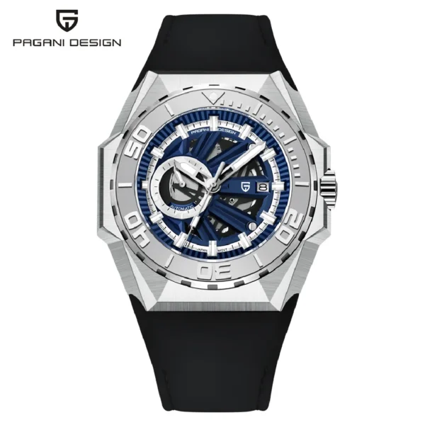 New PAGANI DESIGN Luxury Men s Mechanical Wrist Watch Skeleton Automatic Watch For Men Waterproof Clock 5