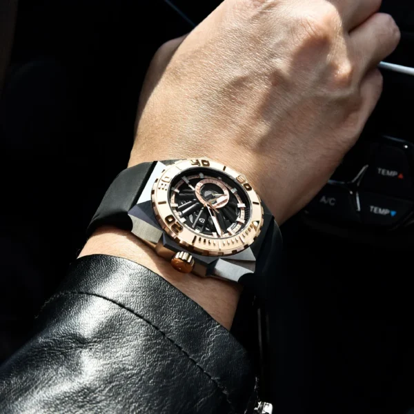New PAGANI DESIGN Luxury Men s Mechanical Wrist Watch Skeleton Automatic Watch For Men Waterproof Clock