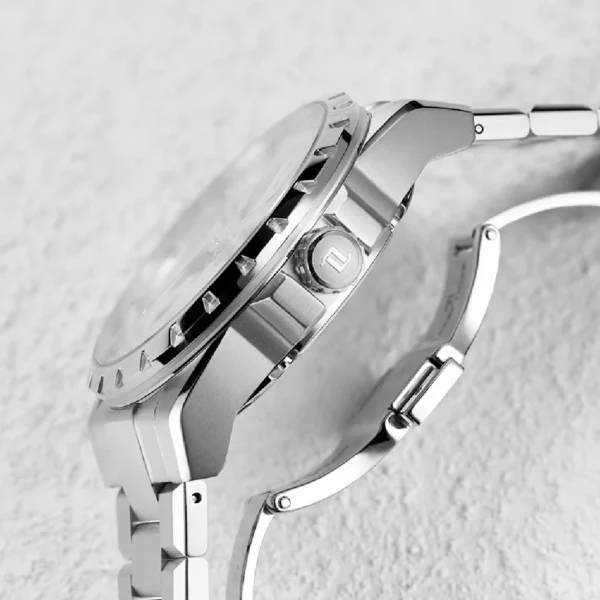 OBLVLO Brand Skeleton Watches Mechanical Automatic Watch For Men Sport Clock Casual Luminous Bracelet Wrist Watch 1
