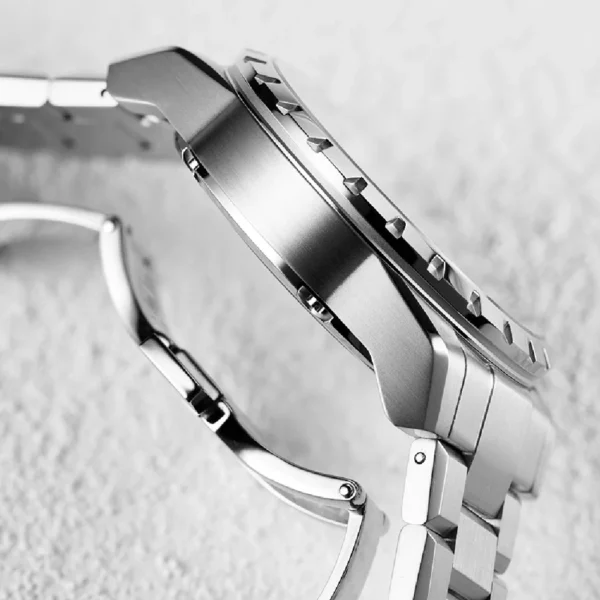 OBLVLO Top Brand Skeleton Watches Mechanical Automatic Watch For Men Sport Clock Casual Luminous Bracelet Wrist 2